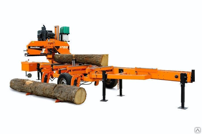 Ленточная пилорама Wood-Mizer LT20B мобильная от компании СТРОИТЕЛЬНОЕ ОБОРУДОВАНИЕ - фото 1