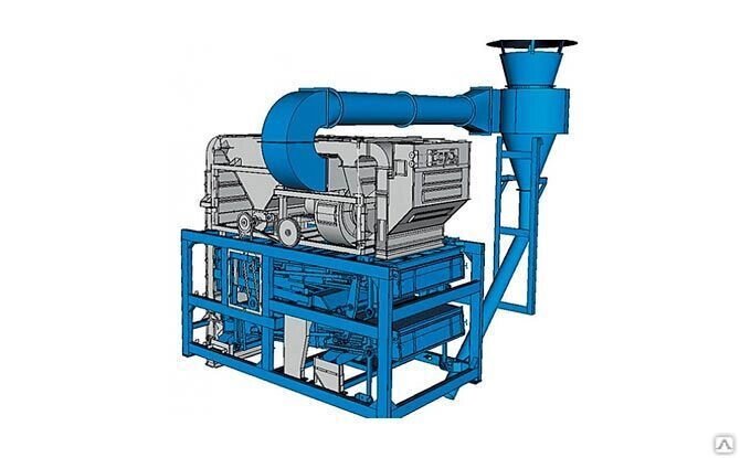 Машина очистки зерна ЗМ-20Ф от компании СТРОИТЕЛЬНОЕ ОБОРУДОВАНИЕ - фото 1