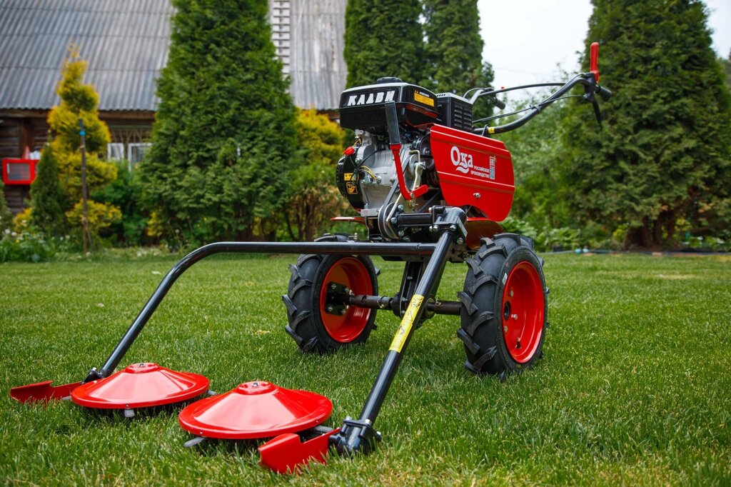 Мотоблок МБ-1Д1М8 (дв. Briggs&Stratton RS 6.5л. с. на тросах) от компании СТРОИТЕЛЬНОЕ ОБОРУДОВАНИЕ - фото 1