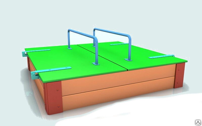 Песочница (тип-4) от компании СТРОИТЕЛЬНОЕ ОБОРУДОВАНИЕ - фото 1