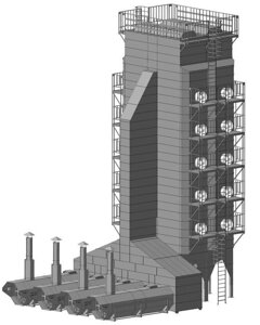 Зерносушилка RiR М-4-44 (дизель/газ)