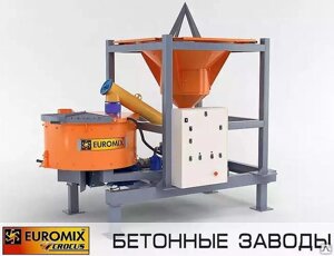 Растворосмесительный узел мобильный Euromix Crocus 3/200