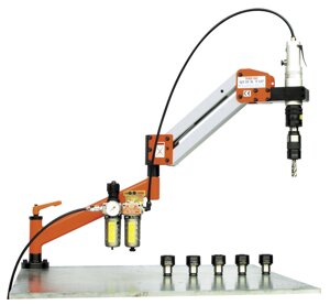 Манипулятор резьбонарезной пневматический AQ-12-950, 400 об/мин