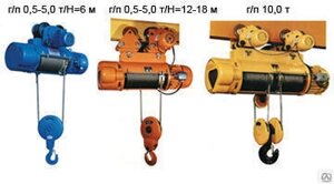 Таль электрическая, ручная, лебедки. тельфер, таль червячная, домкраты