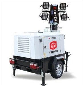 TRIME X-HYBRID MOBILE 4X150W LED 9M Гибридная осветительная мачта