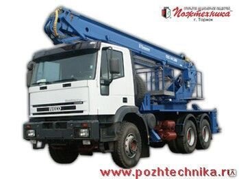 Подъемник с рабочей платформой ПСС-141.28 Э Iveco (МР 380 Е38Н) от компании СТРОИТЕЛЬНОЕ ОБОРУДОВАНИЕ - фото 1