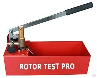 Ручной опрессовщик ROTOR TEST PRO от компании СТРОИТЕЛЬНОЕ ОБОРУДОВАНИЕ - фото 1