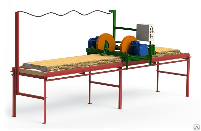 Станок кромкообрезной двух-пильный «Алтай-011» 2х5,5 либо 2х7,5 кВт от компании СТРОИТЕЛЬНОЕ ОБОРУДОВАНИЕ - фото 1
