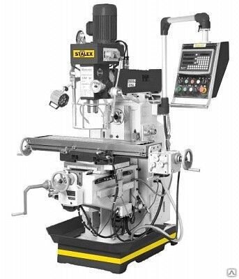 Универсально-фрезерный станок Stalex MUF65 от компании СТРОИТЕЛЬНОЕ ОБОРУДОВАНИЕ - фото 1