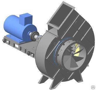 Вентилятор дутьевой ВД от компании СТРОИТЕЛЬНОЕ ОБОРУДОВАНИЕ - фото 1