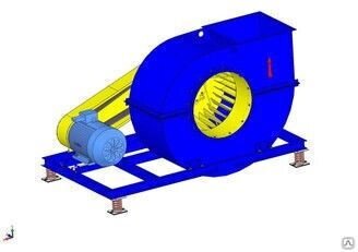 Вентилятор радиальный ВР 9-55 от компании СТРОИТЕЛЬНОЕ ОБОРУДОВАНИЕ - фото 1