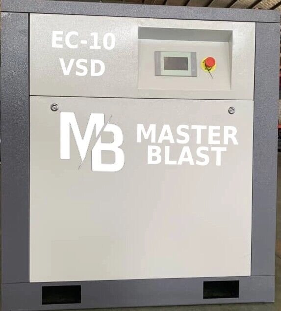 Винтовой компрессор Master Blast EC-10 VSD (электрический) от компании СТРОИТЕЛЬНОЕ ОБОРУДОВАНИЕ - фото 1