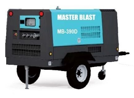 Винтовой компрессор Master Blast MB-390D-10+AC (дизельный с осушителем) от компании СТРОИТЕЛЬНОЕ ОБОРУДОВАНИЕ - фото 1