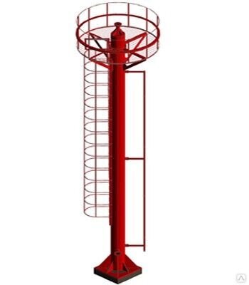 Вышка пожарная лафетного ствол ТУ 28.99.39-017-78148123-2017 от компании СТРОИТЕЛЬНОЕ ОБОРУДОВАНИЕ - фото 1