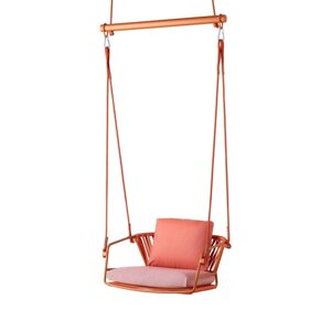 Кресло подвесное плетеное Scab Design, Lisa терракота, оранжевый