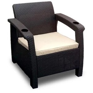 Кресло "YALTA", коричневый