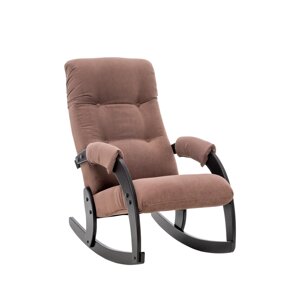 Кресло-качалка Модель 67, венге шпон, Verona Brown