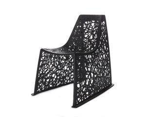 Базальтовое кресло "Core Chair", Черное