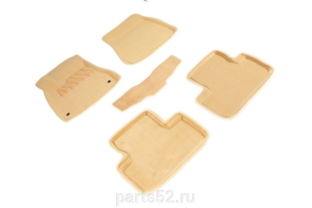 3D коврики для Lexus IS II (кроме версий с гибрид. двигателем) 2008-2013 от компании PARTS52 - фото 1