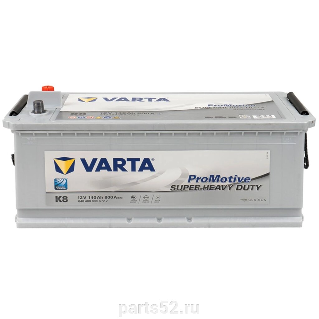 Аккумулятор 6СТ-140 Ач VARTA ProMotive SHD (K8) 513x189x223, EN 800 А, R+ обратный от компании PARTS52 - фото 1