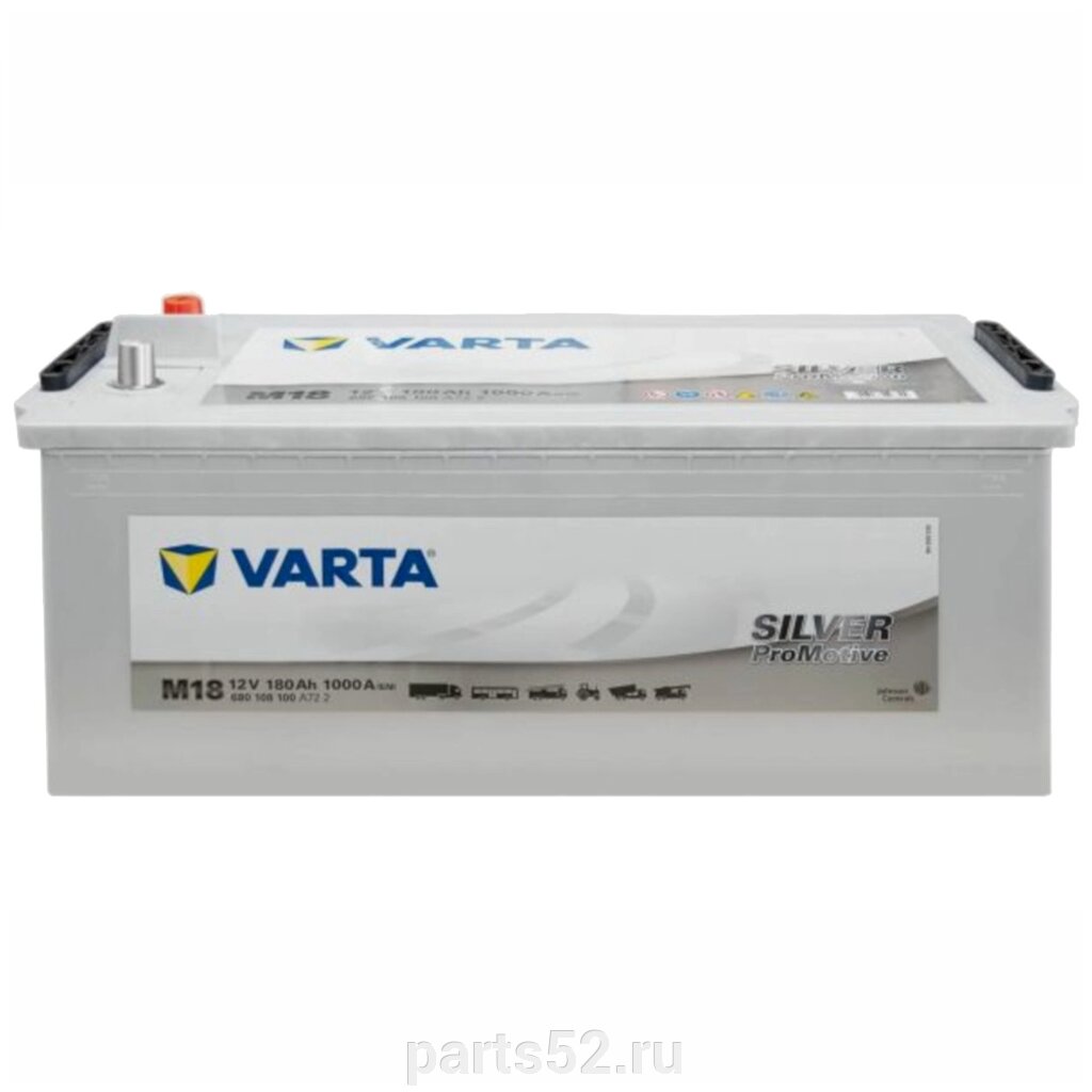 Аккумулятор 6СТ-180 Ач VARTA ProMotive SHD (M18) 513x223x223, EN 1000 А, R+ обратный от компании PARTS52 - фото 1