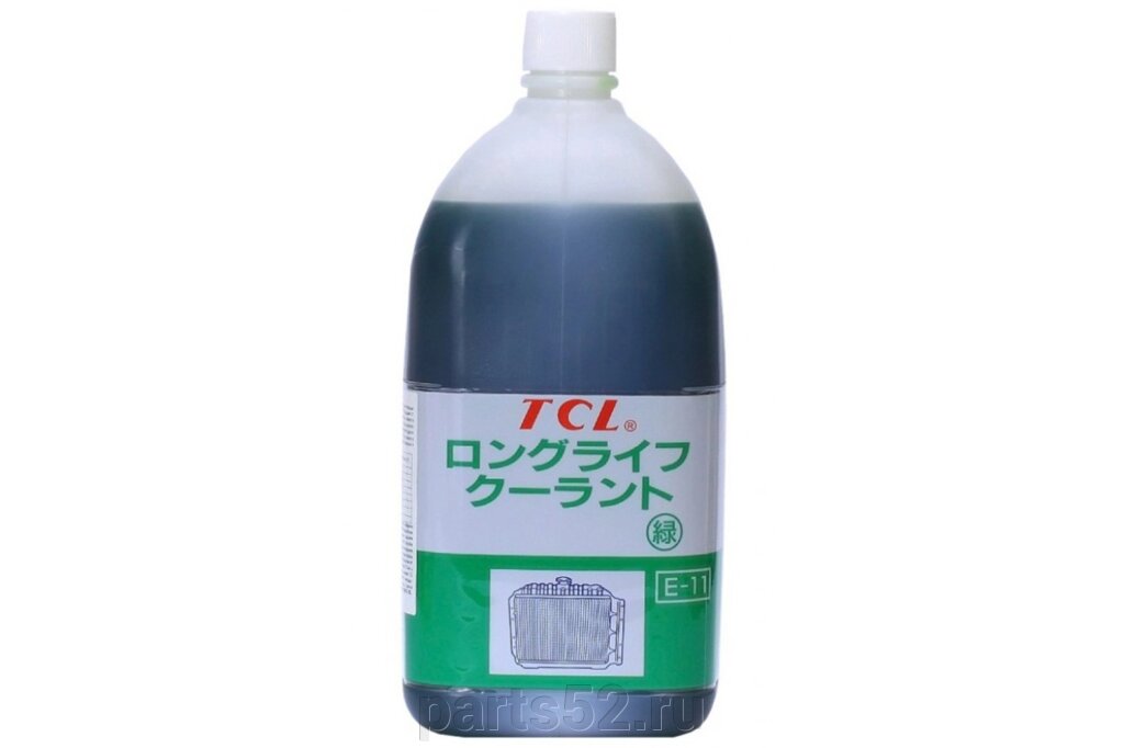 Антифриз зеленый готовый TCL Long Life Coolant Green -40С, 4 л от компании PARTS52 - фото 1