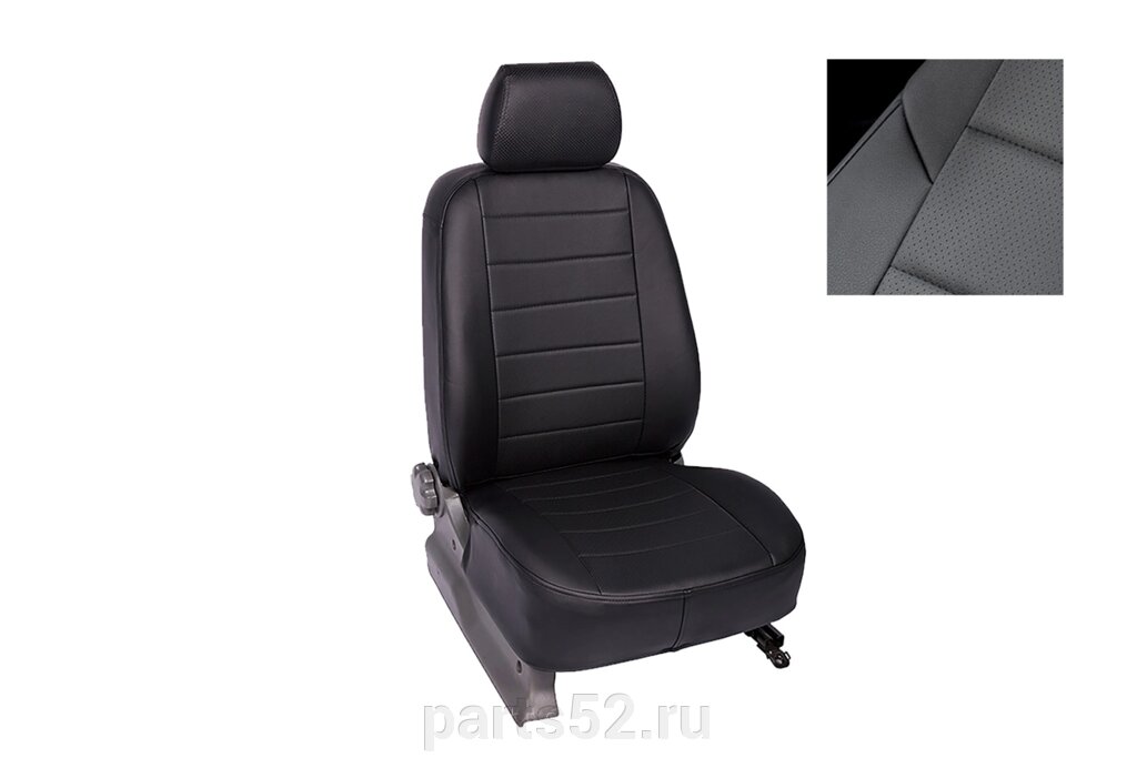 Чехлы из экокожи для Hyundai HD 78 2015-н. в. от компании PARTS52 - фото 1