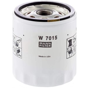 Фильтр масляный MANN-FiLTER Oil Filter W 7015