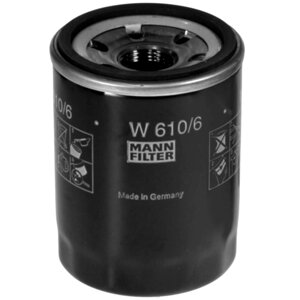 Фильтр масляный MANN Oil Filter W 610/6