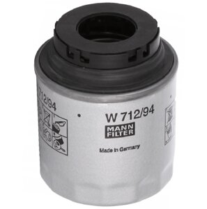 Фильтр масляный MANN Oil Filter W 712/94