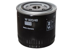 Фильтр масляный MANN Oil Filter W 920/48