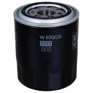 Фильтр масляный MANN Oil Filter W 930/26