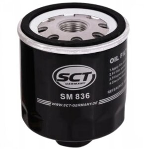 Фильтр масляный SCT-germany oil filter SM-836