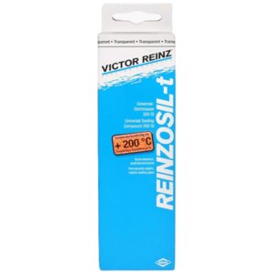 Герметик силиконовый прозрачный ViCTOR REiNZ Reinzosil-t, 70 мл
