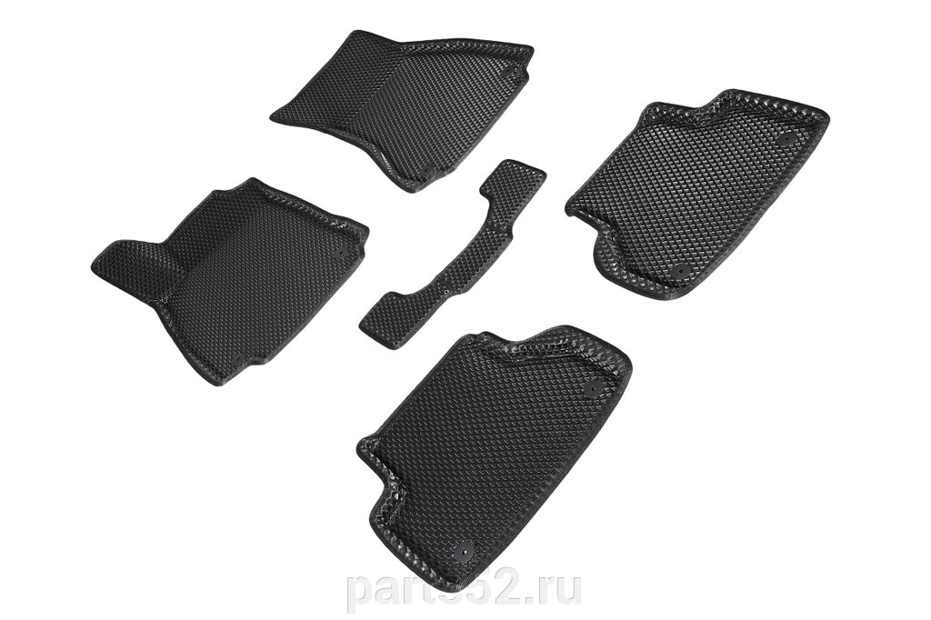 Коврики EVA 3D ромб для Audi A4 (B9) 2015-2019 от компании PARTS52 - фото 1