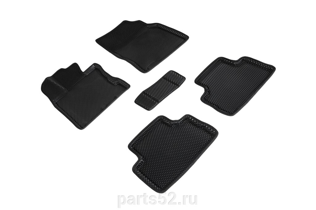 Коврики EVA 3D ромб для Nissan Qashqai II (японская) 2014-2016 от компании PARTS52 - фото 1