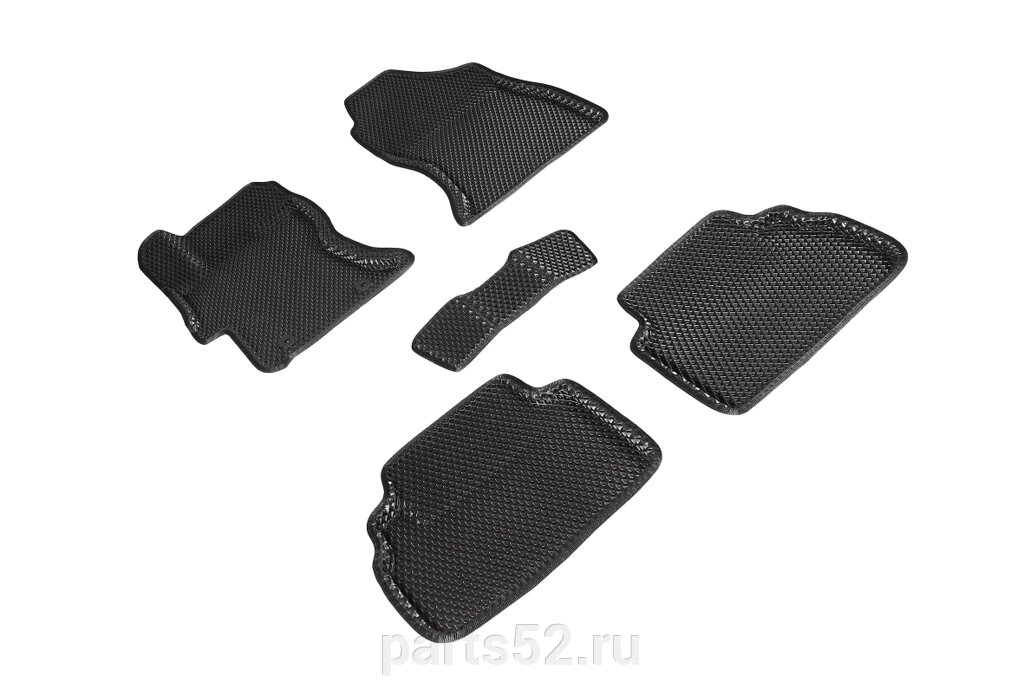 Коврики EVA 3D ромб для Subaru XV II 2017-н. в. от компании PARTS52 - фото 1