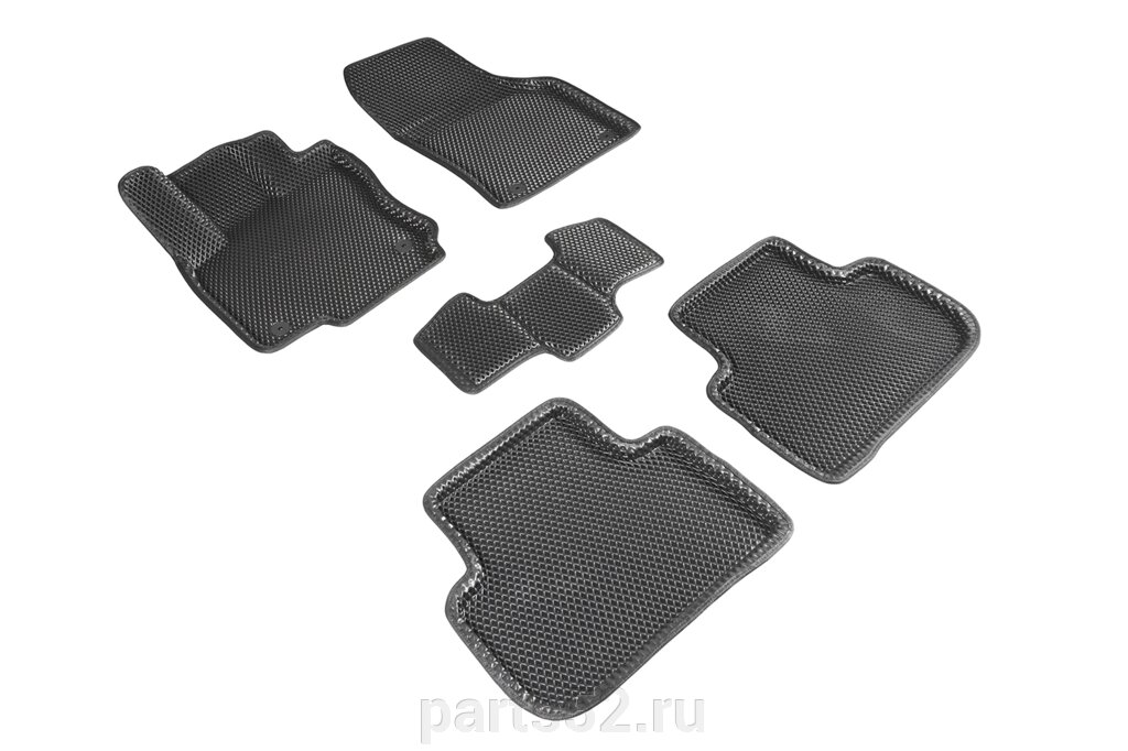 Коврики EVA 3D ромб для Volkswagen Tiguan II 2017-н. в. от компании PARTS52 - фото 1