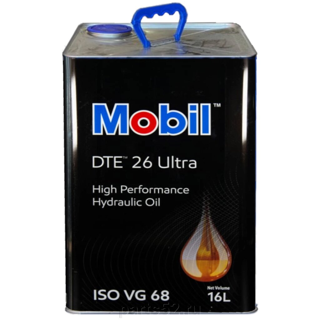 Масло гидравлическое MOBiL DTE 26 Ultra (iSO VG 68) , 16 л от компании PARTS52 - фото 1