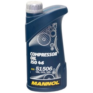 Масло компрессорное MANNOL 2901 Compressor Oil ISO 46, 1 л