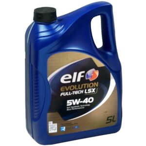 Масло моторное ELF Evolution Full-Tech LSX 5W-40 C3, 5 л