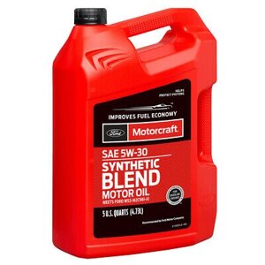 Масло моторное FORD Motorcraft Synthetic Blended 5W-30, 4.73 л