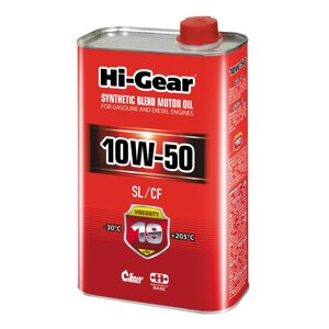 Масло моторное Hi-Gear 10W-50 SL/CF, 1 л
