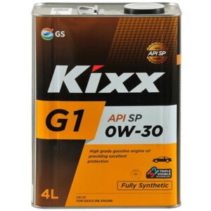 Масло моторное KiXX G1 Fully Synthetic SP 0W-30, 4 л