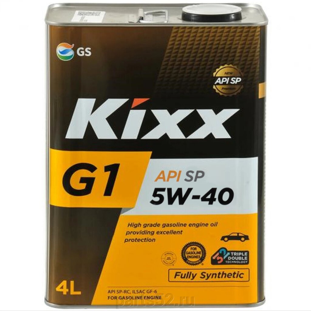 Масло моторное KiXX G1 Fully Synthetic SP 5W-40, 4 л от компании PARTS52 - фото 1