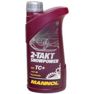 Масло моторное MANNOL 7201 2-Takt Snowpower TC+1 л