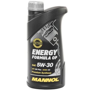 Масло моторное MANNOL 7701 Energy Formula OP 5W-30 C3, 1 л