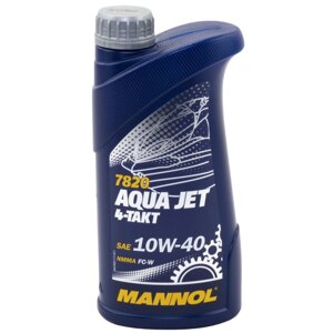 Масло моторное MANNOL 7820 4-Takt Aqua Jet 10W-40, 1 л