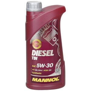 Масло моторное mannol 7909 diesel TDI 5W-30 C2, C3, 1 л