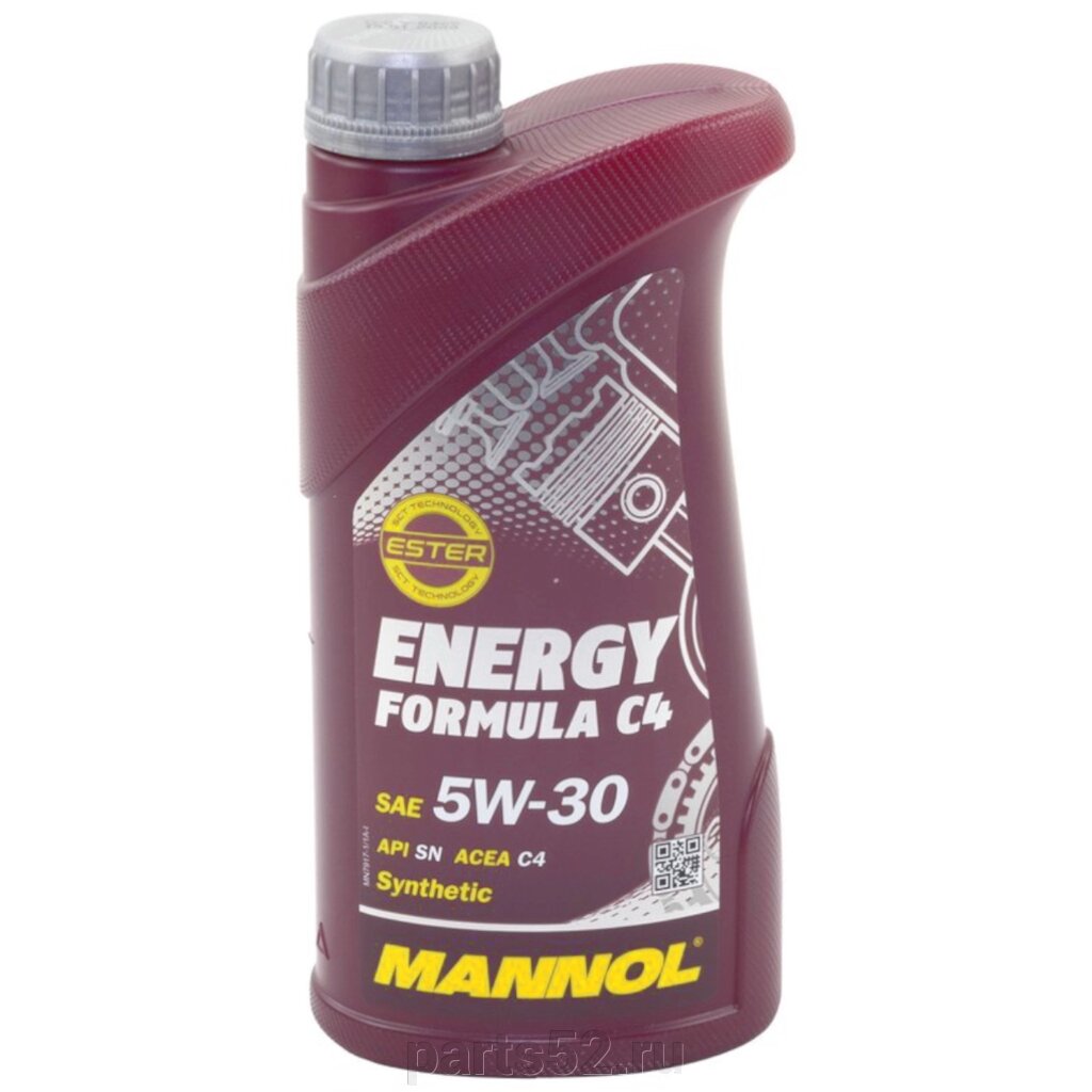 Масло моторное MANNOL 7917 Energy Formula C4 5W-30, 1 л от компании PARTS52 - фото 1